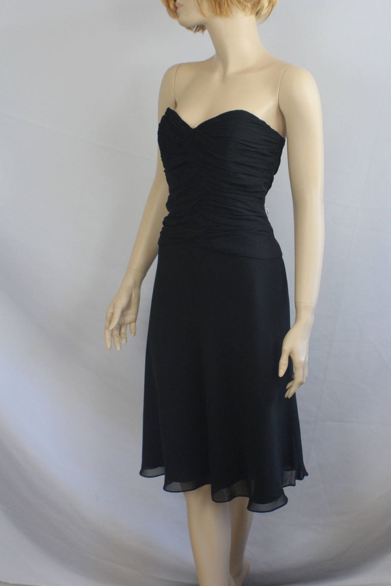 90s prom dress vintage 1990s dress pleated chiffon White ...