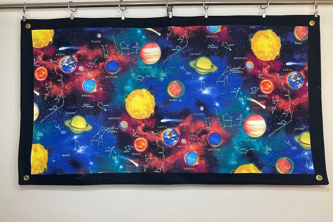 Colorful Galaxy Space Solar System Planets Tapestry Wall Hanging ...