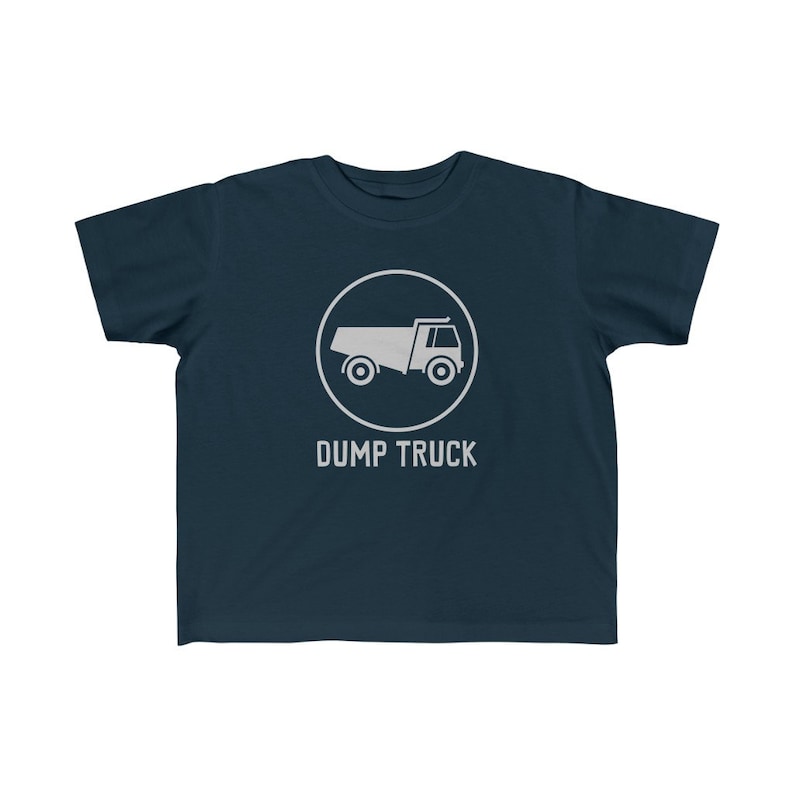 Toddler Dump Truck Tshirt Kids Construction Trucks Shirt image 6