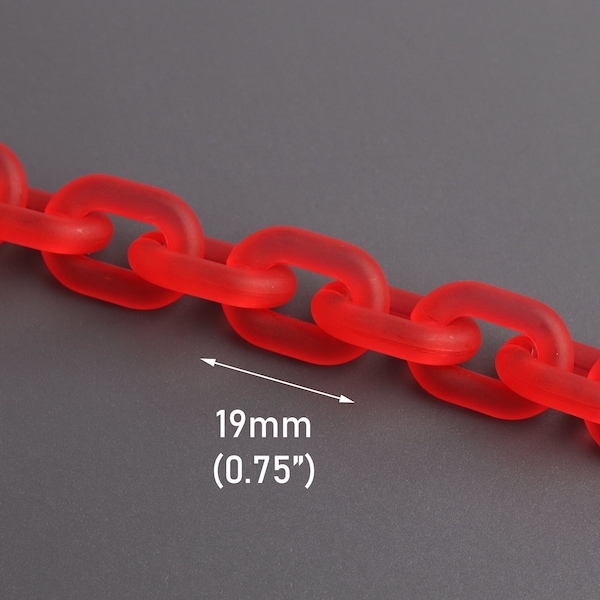 Red Chain - Etsy