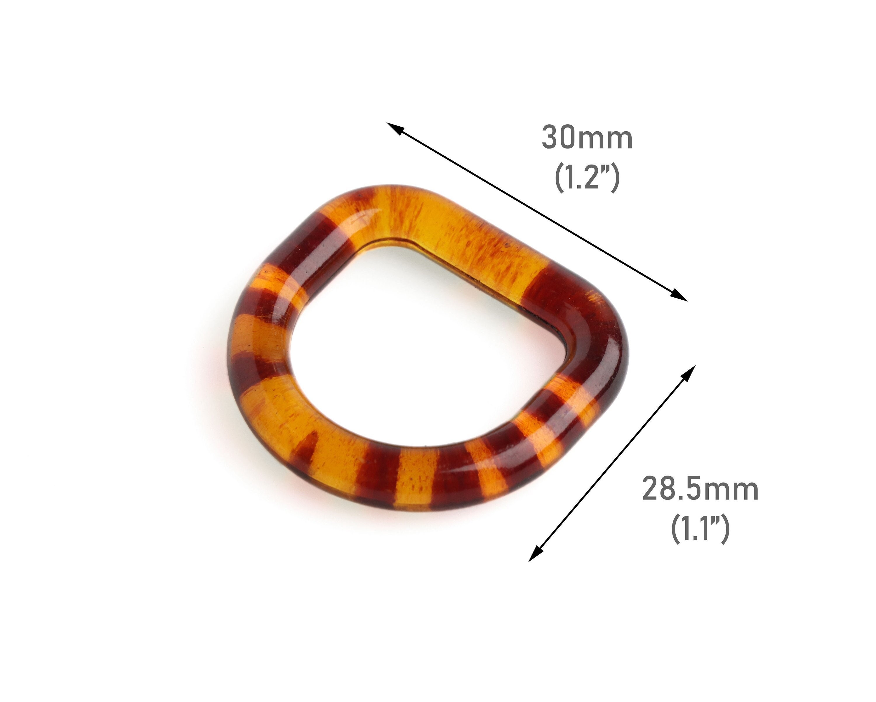 Brown Horn plastic bendable Belt 1.25 main image 4