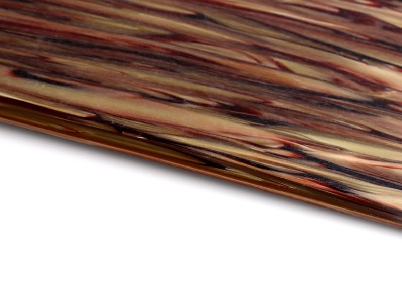 Cellulose Acetate Sheet in Rosewood 19.6 X 8 Inch 2.5mm Etsy