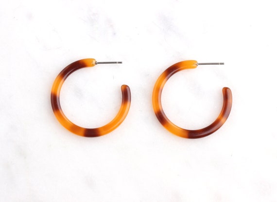Boucles D'oreilles Pendantes En Acrylique Et Acétate Multicolores - Modèle 2203252, Neuves