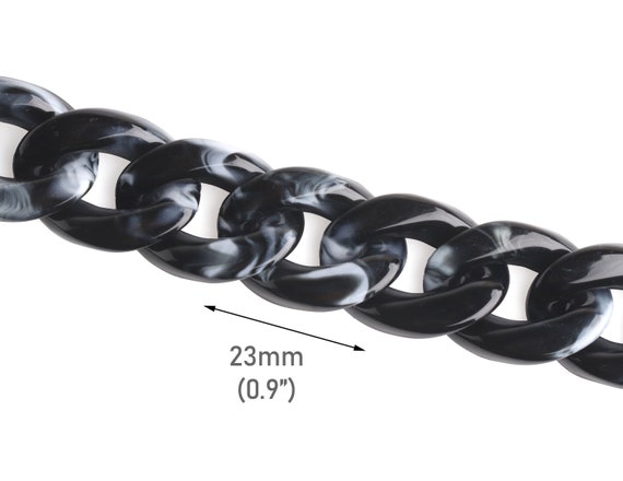 Plastic cuban shop link chain