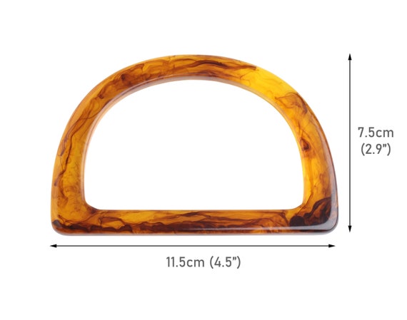 Tortoise shell purse handles hotsell