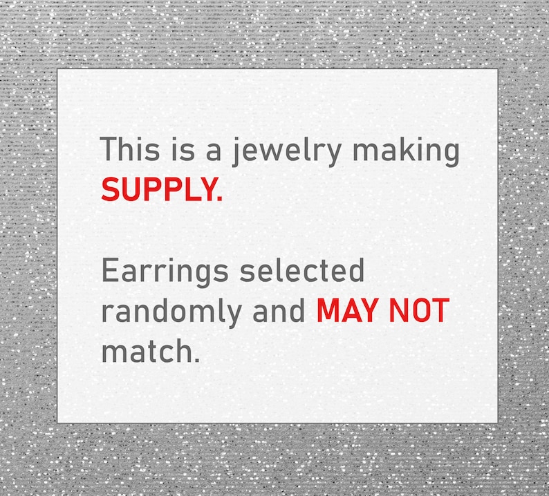 Thin Hoop Earring Making Parts in Neutral Earth Tones 1 Pair Etsy