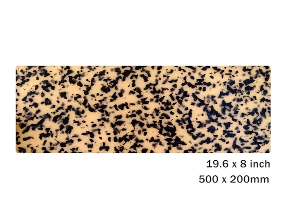 Blonde Tortoise Shell Sheet, 19.6 X 8 Inch, 2.5mm Thick