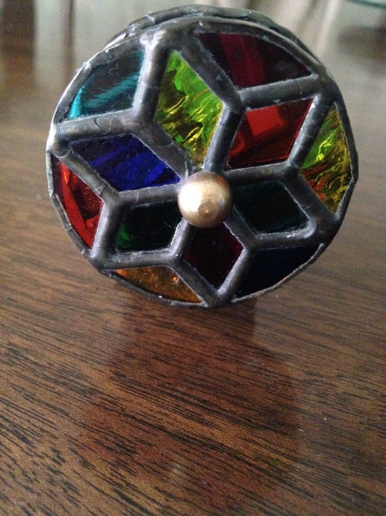Stained Glass Kaleidoscope Unique Child or Adult Birthday or Etsy