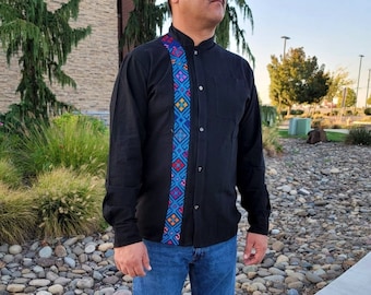Monterrey Camisa de hombre mexicano Guayabera mexicana Camisa tradicional mexicana Guayabera Mexicana Regalos para el