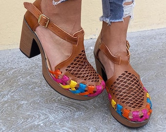 Huarache De Tacon Etsy