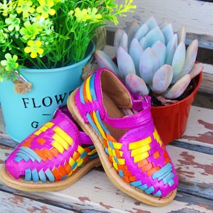 Handmade Leather Huaraches for Babies and Toddlers