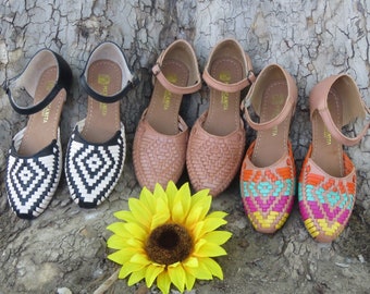 Sandales huarache mexicaines Sofia//Huarache mexicano//Sandales mexicaines//huarache pour femme//Chaussures mexicaines//Sandales en cuir