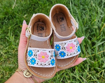 Chantal sandals for babies and girls||Baby huarache||Huarache for girls||Mexican huarache for kids||shoes for girls||Huarache mexicano