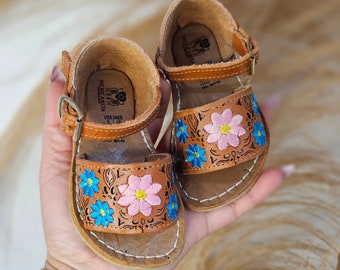 Chantal sandals for babies and girls||Baby huarache||Huarache for girls||Mexican huarache for kids|| shoes for girls||Huarache mexicano