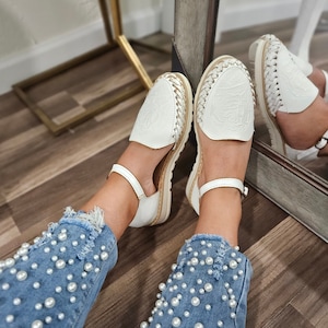 Gardenia huarache mexicano sandals||Mexican huarache||Womens huarache sandals||Mexican shoes||Summer sandals||hand tooled sandals