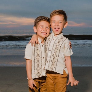 Mexican guayaberas for boys, Boys shirts, Mexican shirts for boys,  guayaberas for toddlers and boys