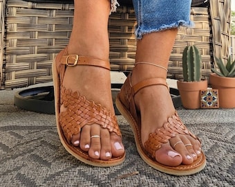 Mexican huarache sandals//Huarache mexicano, open toe huarache sandal//Women's huarache//gifts for her