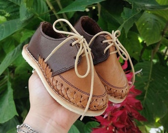 Dad and son matching shoes||Mexican shoes for boys||Huarache for boys|| Boy's shoes 100% leather||Toddler Boy Shoes, Boys casual Oxfords||