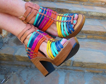 mexican style heels