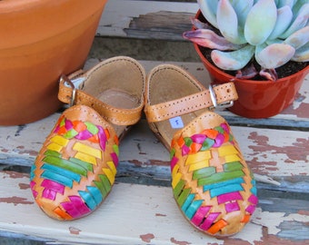 little girl mexican huaraches