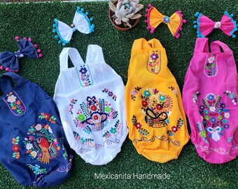 baby mexican romper