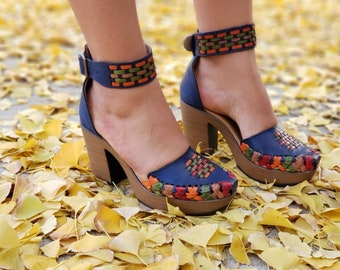 Huarache De Tacon Etsy