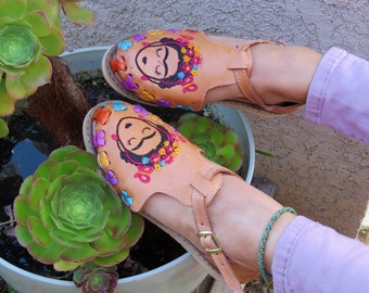 huaraches frida kahlo