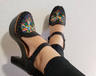 wedge huarache sandals