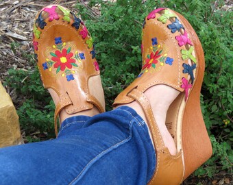 mexican huaraches wedges