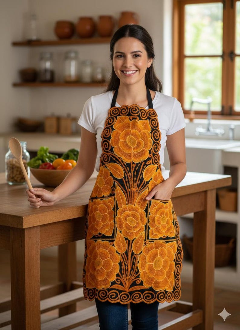 mandil floral