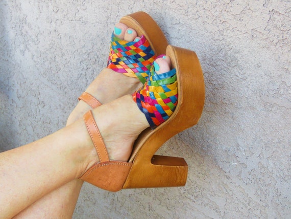 huaraches heels