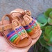 Babies and toddlers huaraches sandal/Huaraches para bebe//Girls shoes/Mexican huaraches for babies and toddlers//Petatillo Multi 
