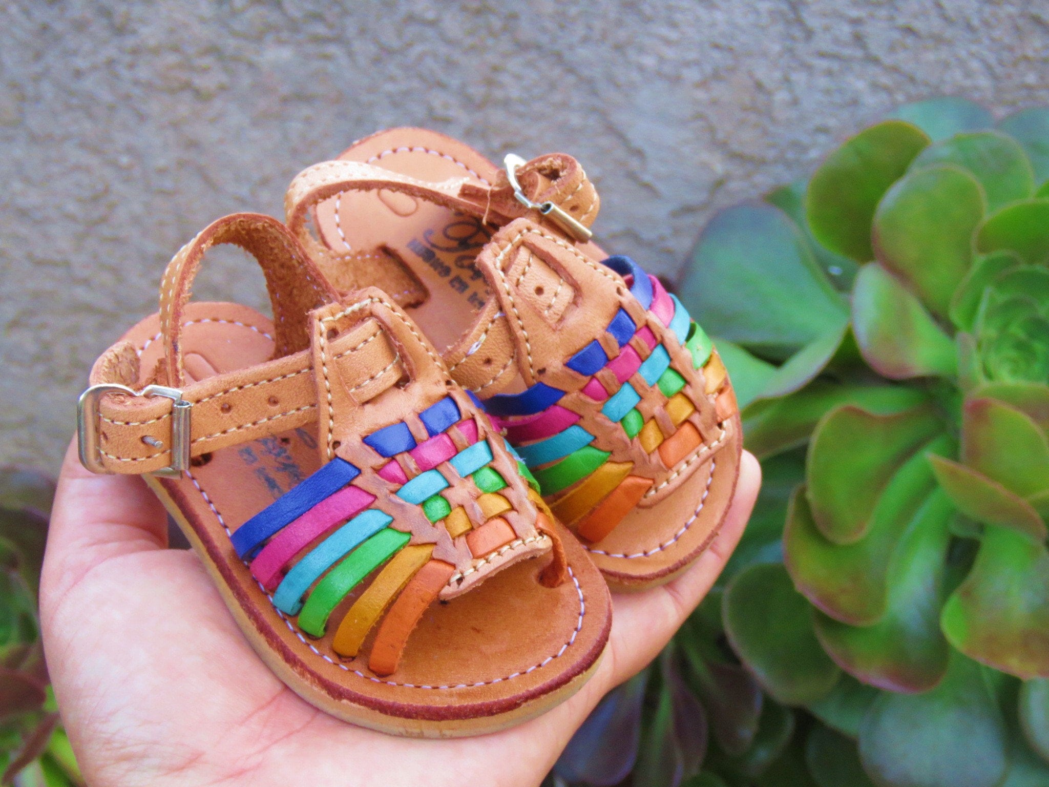 abuela Fraude Impresionismo Sandalias huaraches bebés y niños pequeños/Huaraches para - Etsy México