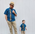 Matching Dad and Son Guayabera: Mexican Wedding Outfit