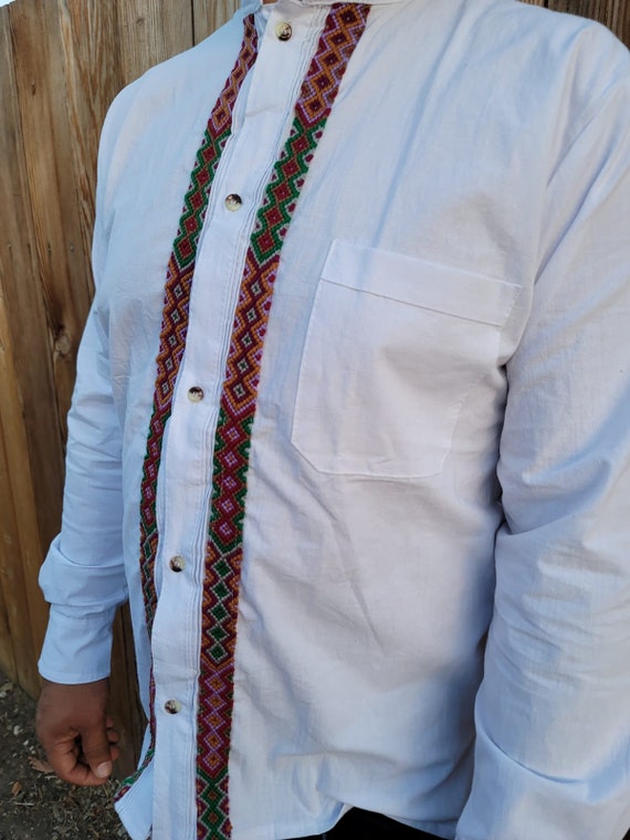 Oaxaca Guayabera//mexican Mens Shirt//mexican - Etsy