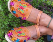 Buy FINAL SALE Mexican Huarache Sandals huarache Mexicano mexican Sandal mexican Closed Toe Huarache Sandal Online in India Etsy