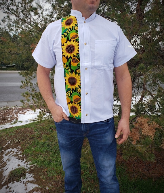 Pantalon guayabera hot sale