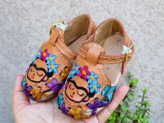 baby girl mexican huaraches