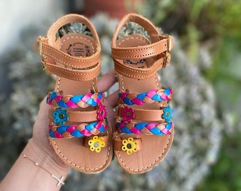 Primavera Babies and toddlers huaraches sandal/Huaraches para bebe//Girls shoes/Mexican huaraches for babies and toddlers//