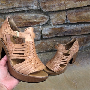 Mexican wedges//High heel huarache//Mexican huarache//Mexican wedge sandal//Mexican heels//Huarache mexicano//Mexican sandal//Margarita