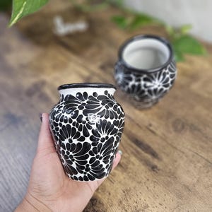 Set of 2 Talavera cantarito||Jarrito de talavera||mexican jarrito||gift for wedding||mexican clay cups||Talavera mexicana||wedding favors
