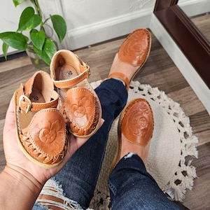 Handmade Leather Huaraches Sandal: Baby & Toddler Mexican Shoes