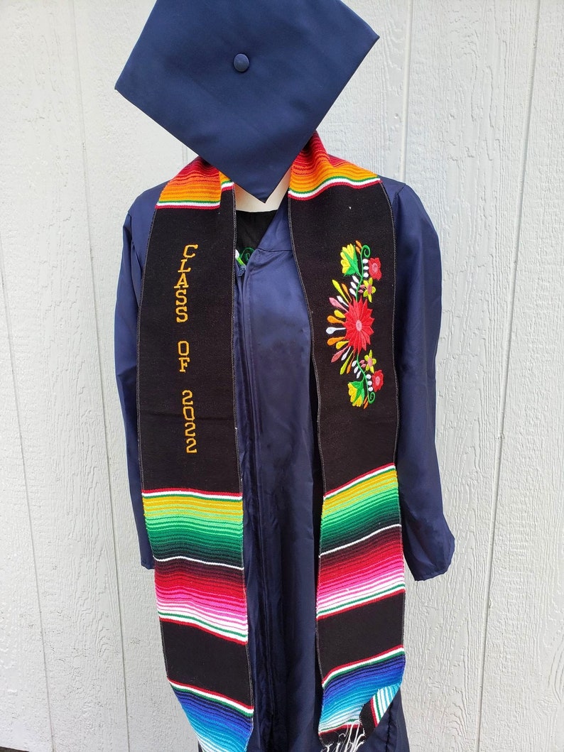Mexican Graduation Stole//serape Stole//sarape Sash//serape Etsy