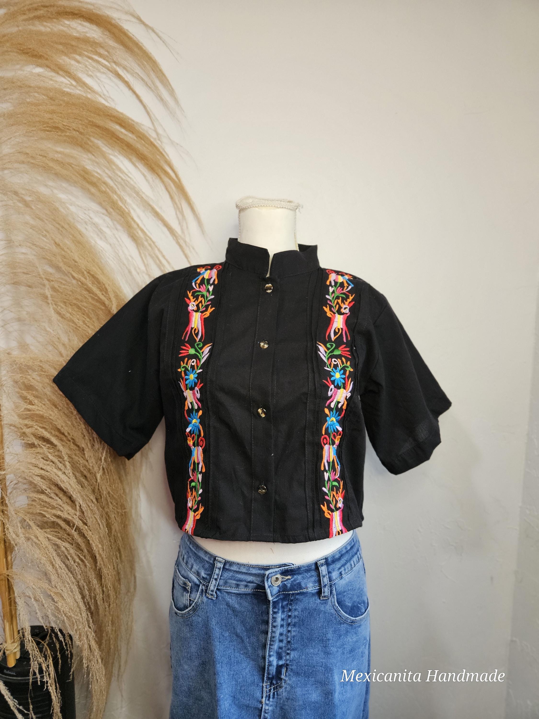 Women's Guayabera|| Women's Short Sleeve Shirt||floral Shirt Women's Guayabera|| Women's Short Sleeve Shirt||floral Shirt