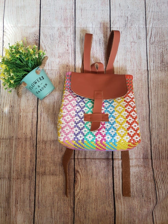 handmade mexican backpack