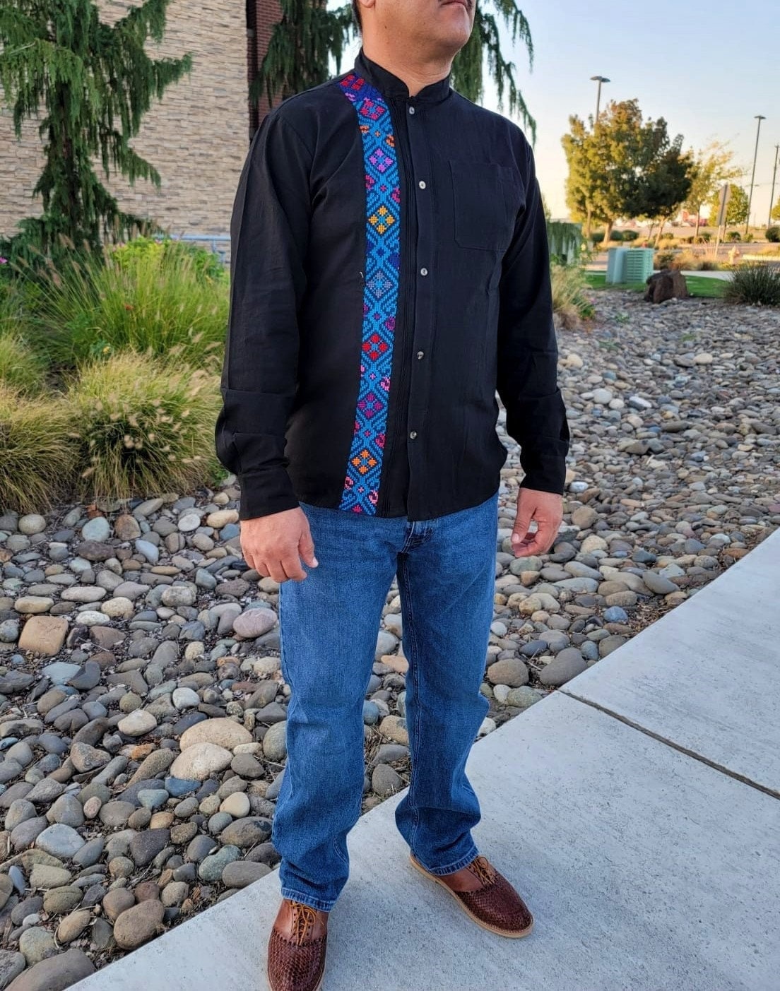 Michoacan /Mexican Mens shirt/Handmade shirt/Mexican Guayabera/Traditional Mexican shirt/Guayabera Mexicana/Gifts for Him