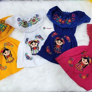 Mexican dress/Baby Mexican dress/Cinco de mayo party dress for girls and babies/Mexican toddler dress/embroiedered dress/ 1st birthday dress