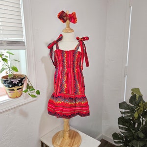 Mexicaanse jurk/Mexicaanse babyjurk/Cinco de Mayo feestjurk voor meisjes en baby's/Mexicaanse peuterjurk//1e verjaardagsjurk