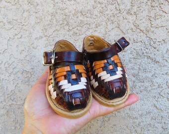 huaraches mexicanos para bebes