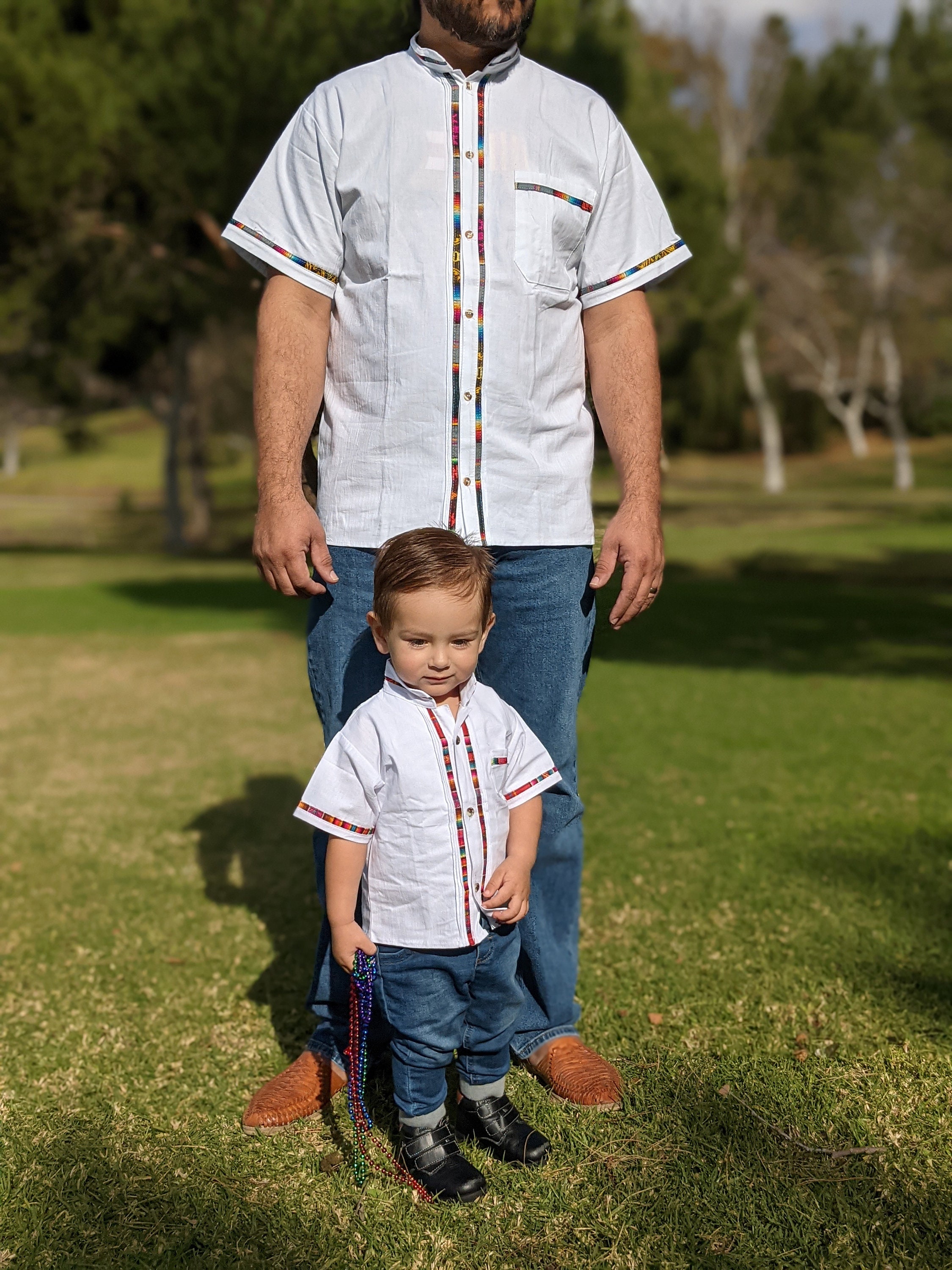 Guayabera Blanca - Etsy New Zealand